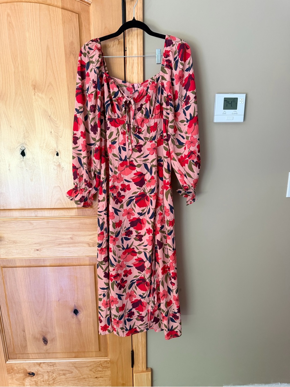 Floral maxi dress